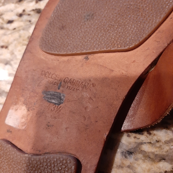 100% Authentic Dolce and Gabbana Sandals w/Box - Picture 4 of 7